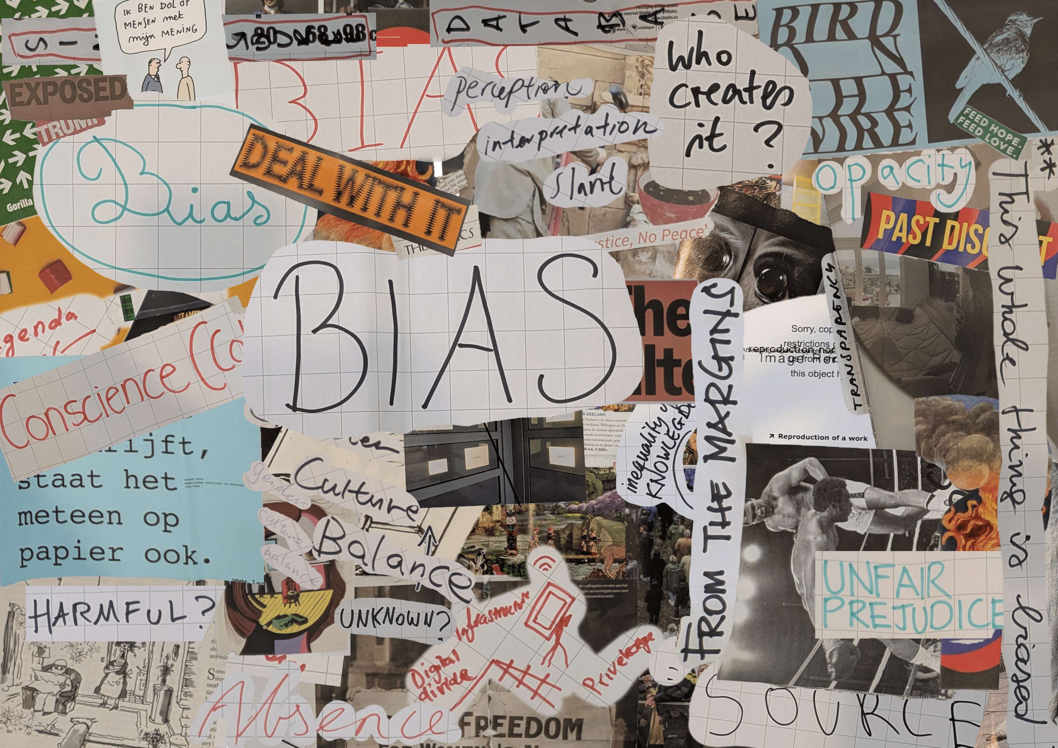 collage of all the bias map collages